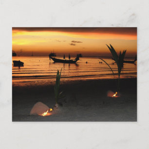 Sunset on Koh Tao Postcard