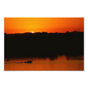 Sunset on Lake Bemidji Photo Print