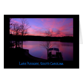 Sunset on Lake Keowee (Title)