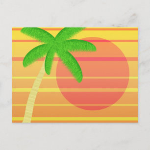 Sunset on Maui Postcard