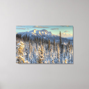 Sunset on Mount Fellows Canvas Print