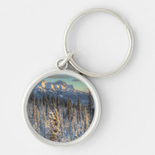 Sunset on Mount Fellows Keychain