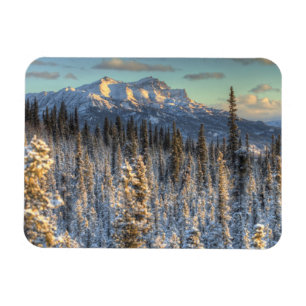 Sunset on Mount Fellows Magnet