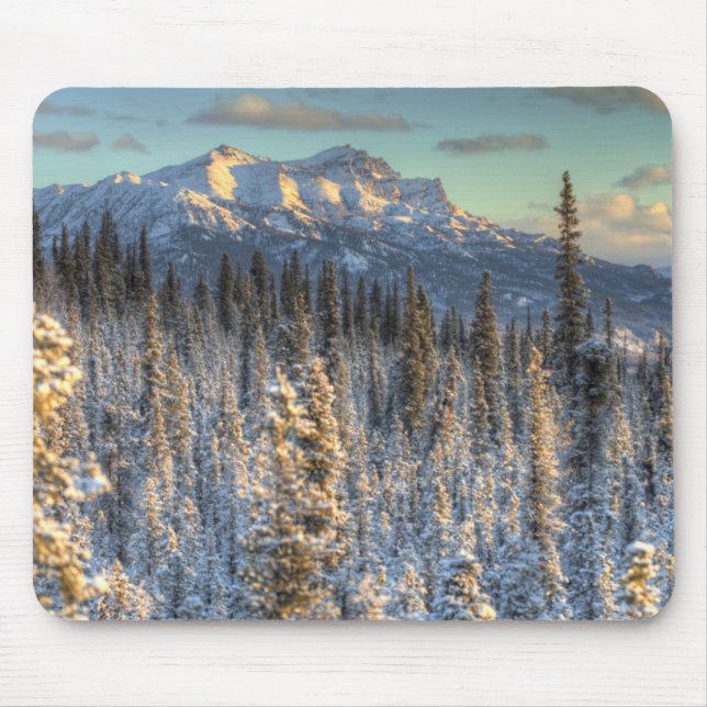 Sunset on Mount Fellows Mouse Pad (Front)