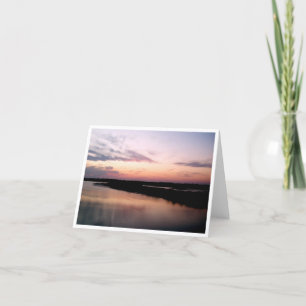 Sunset on Shelter Cove Card