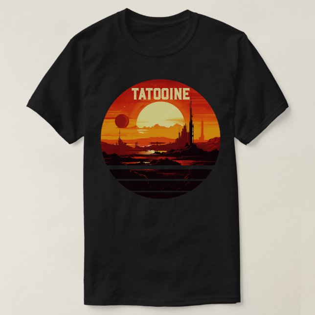 Sunset on Tatooine T-Shirt (Design Front)