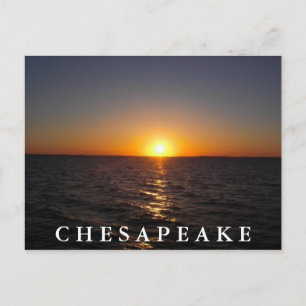 Sunset on the Chesapeake Postcard