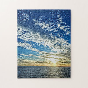 Sunset on the Cinque Terre Italy - 11x14 - 252 pcs Jigsaw Puzzle