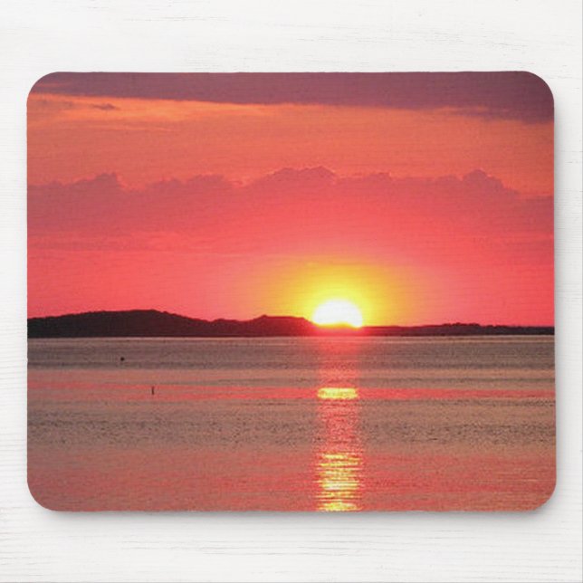 Sunset on the Lake mousepad (Front)
