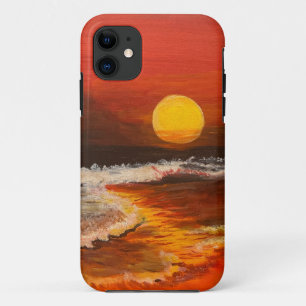 Sunset on the Pacific, by Gary Poling iPhone 11 Case