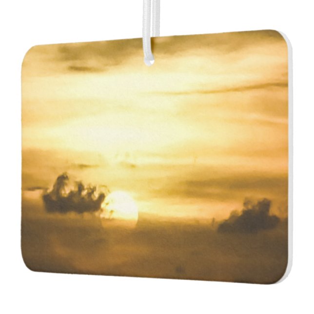 Sunset On The Pacific Ocean Air Freshener (Left)