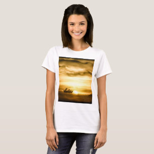 Sunset On The Pacific Ocean T-Shirt