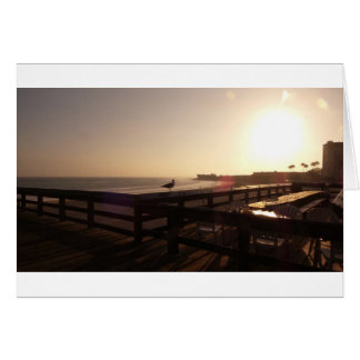 Sunset on the pier