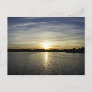 Sunset on the Potomac Postcard