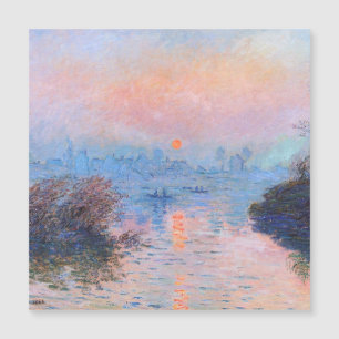 Sunset on the Seine Claude Monet