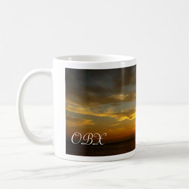 Sunset on the Sound Coffee Mug (Left)