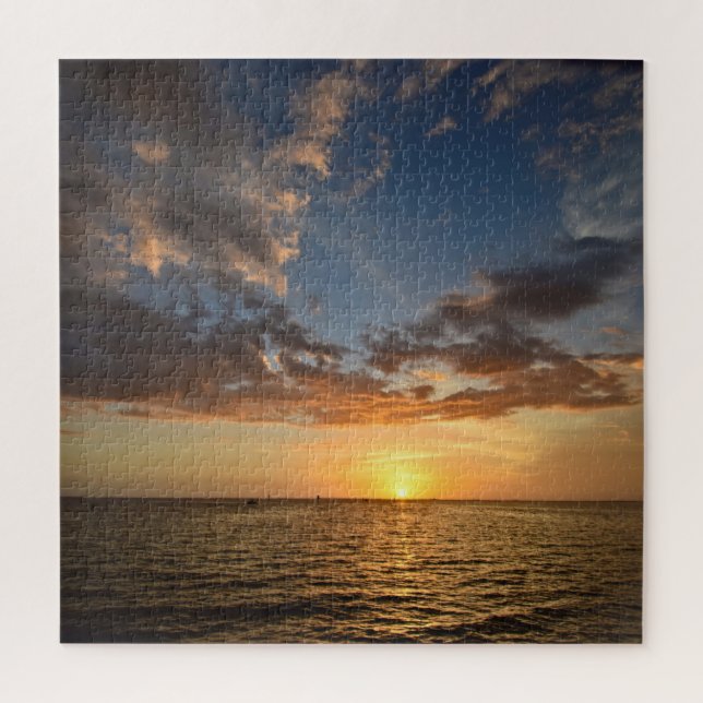 Sunset on the Water - 20x20 - 676 pc Jigsaw Puzzle (Vertical)