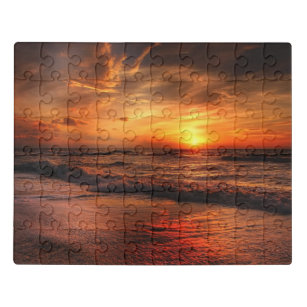 Sunset on the Water Acrylic Puzzle