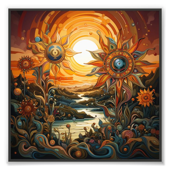 Sunset One Photo Print (Front)