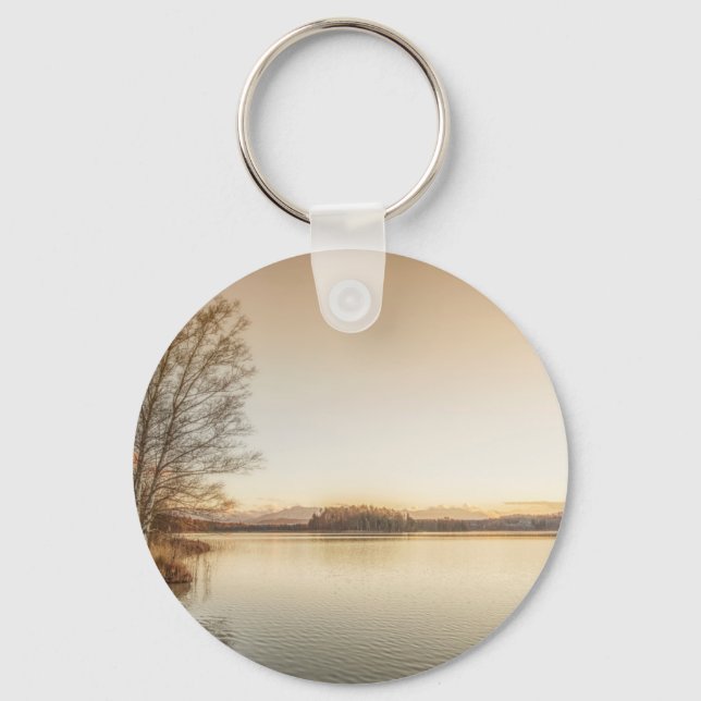 Sunset Osterseen Keychain (Front)
