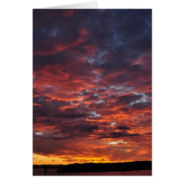 Sunset over Auckland (Front)