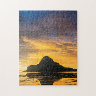 Sunset Over Bacuit Archipelago Jigsaw Puzzle