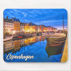 Sunset Over Copenhagen, Denmark Mouse Pad