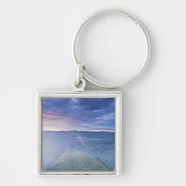 Sunset Over Dundalk Bay Keychain (Front)