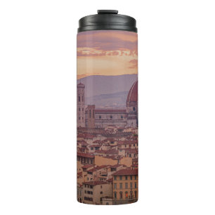 Sunset over Florence, Italy Thermal Tumbler