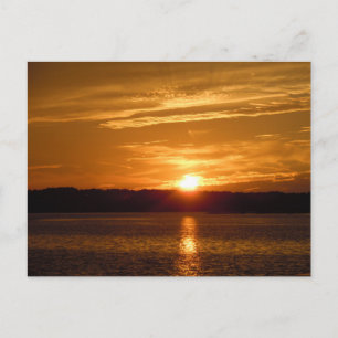 Sunset over Hilton Postcard