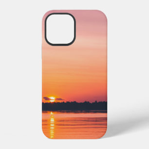 SUNSET OVER HORIZON iPhone 12 CASE