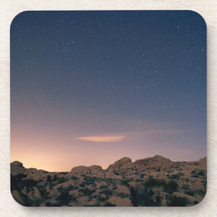 Sunset Over Joshua Tree National Park Coaster