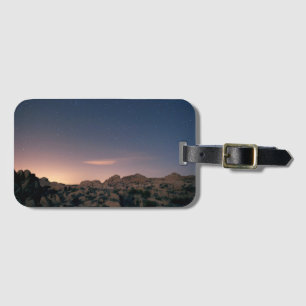 Sunset Over Joshua Tree National Park Luggage Tag