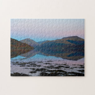 Sunset over Loch Fyne, Scotland Jigsaw puzzle