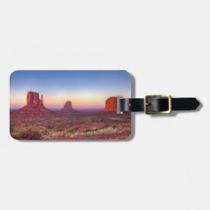 Sunset Over Monument Valley Arizona Luggage Tag