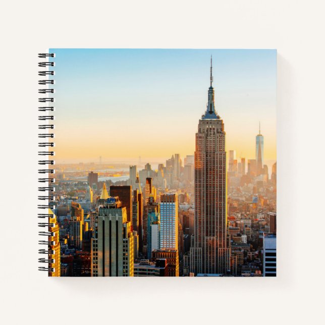 Sunset Over New York Notebook (Front)
