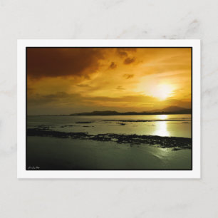 Sunset over Panama Postcard