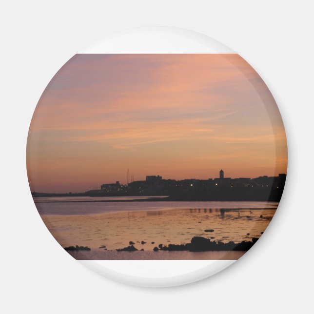 Sunset over Salthill Magnet (Front)
