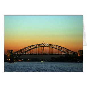 Sunset over Sydney Harbour Bridge, Australia