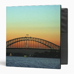 Sunset over Sydney Harbour Bridge, Australia Binder
