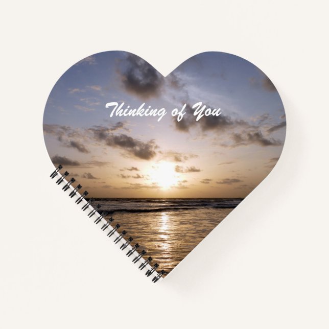 Sunset over the Arabic Sea Notebook (Front)