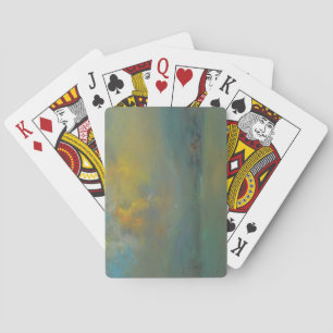 Sunset Over the Hills (by Glenn Cooper Henshaw) Playing Cards