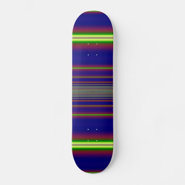 Sunset over the Ocean Fractal Skateboard (Front)