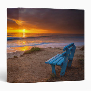 Sunset over the Pacific Ocean Binder