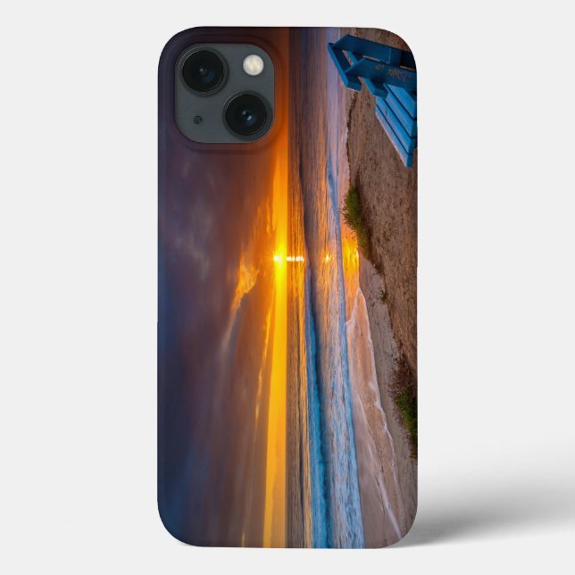 Sunset over the Pacific Ocean Case-Mate iPhone Case (Back)