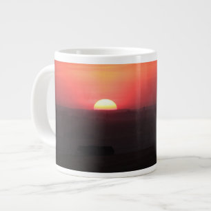 Sunset over the Palouse Large Coffee Mug