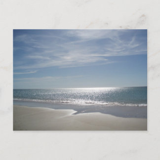 Sunset over the Sea Postcard