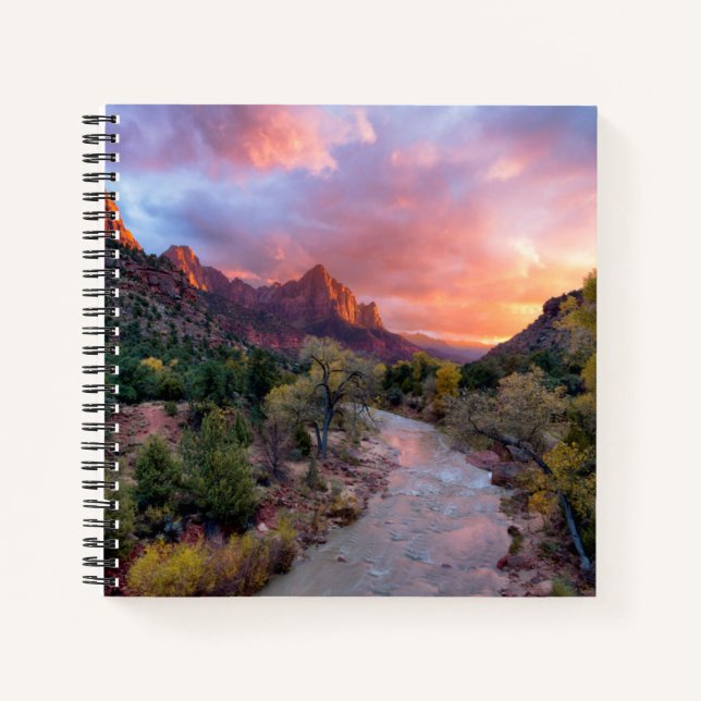Sunset Over the Watchman Notebook (Front)
