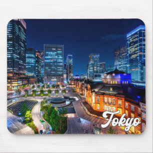 Sunset Over Tokyo, Japan Mouse Pad
