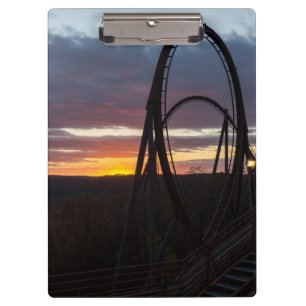 Sunset Over Wildfire Clipboard